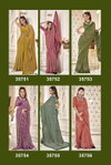 Chitrashala By Vallabhi Moss Georgette Floral Print With Sawrovski Work Saree Online Wholesale